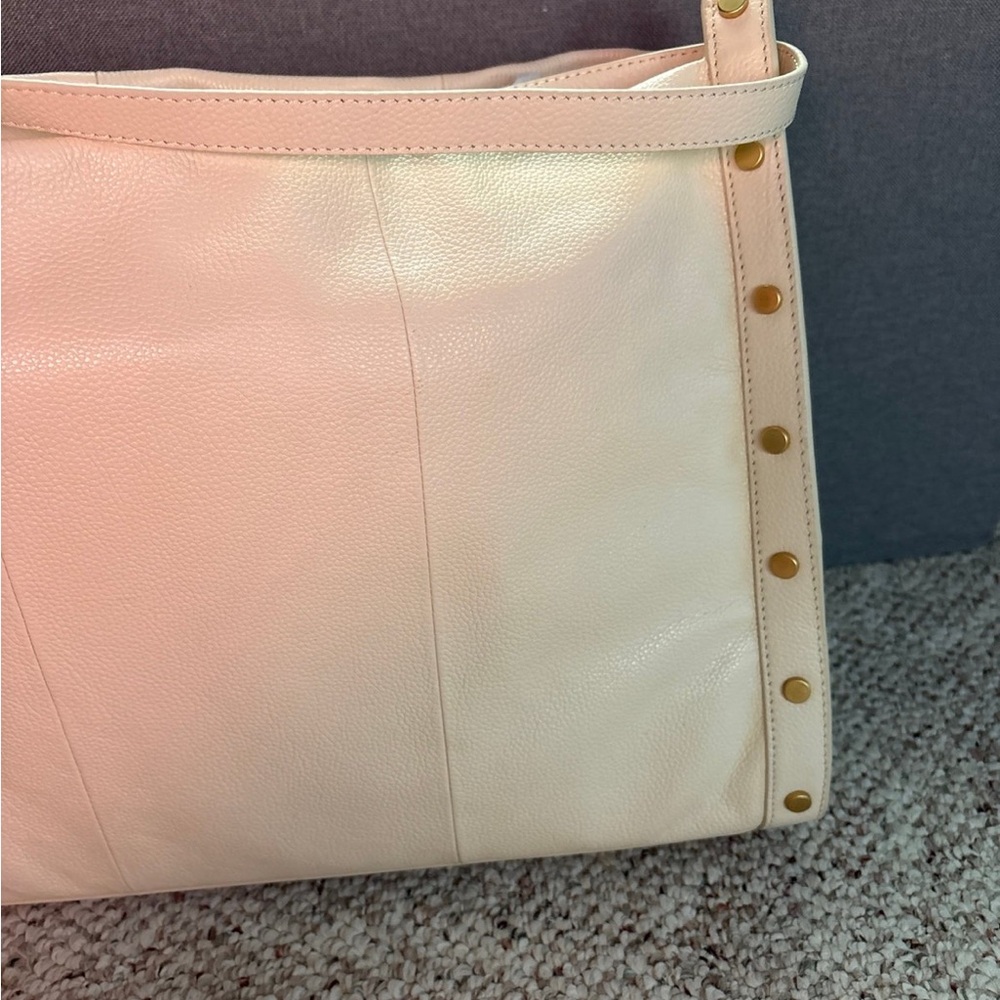 Vince Camino Lisha Leather Large bag Cream Leather Shoulder Bag - Picture 2 of 10
